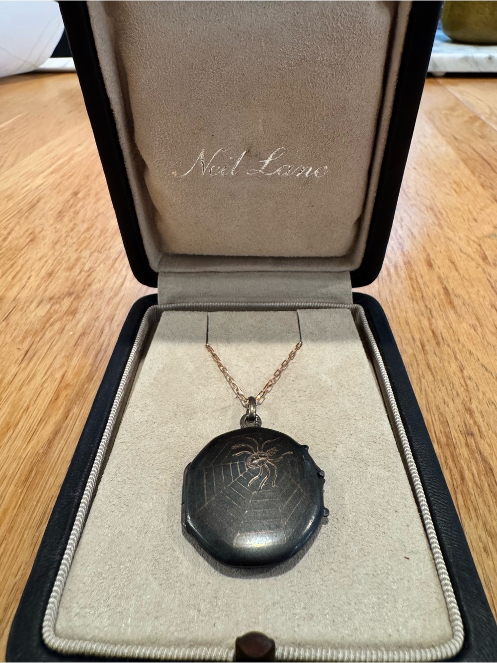Fine Jewelry — Victorian Spider Web Locket